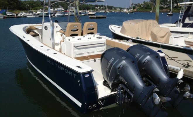 The Southport 29FE is the company's latest premier center-console fishing and cruising boat