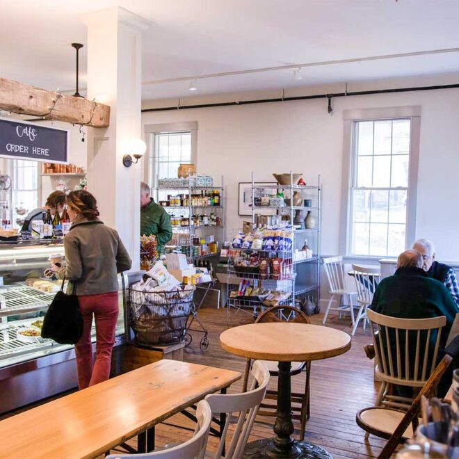 Bleecker and Greer - butcher, cafe, and market. Provisions, pre-made meals, meats, cheeses, and more.