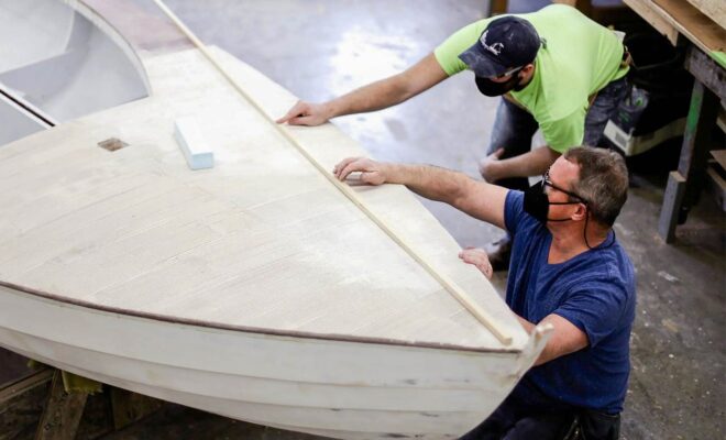 The Landing School, Boatbuilding