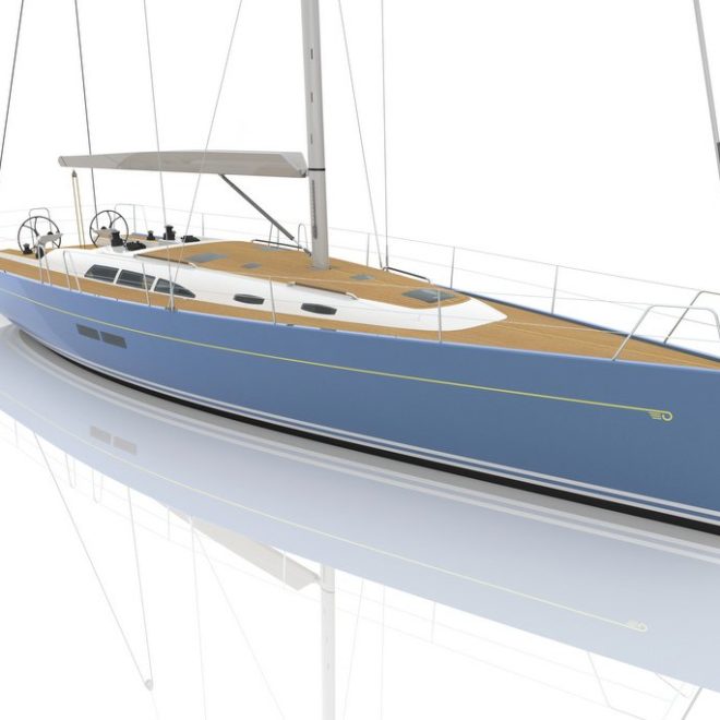 The new Hinckley Bermuda 50 will be at home as a performance cruiser or an ocean racer.
