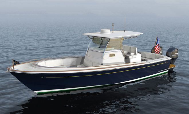 Fishing boat, family boat, luxury day boat ‚Äî¬†the new Hunt 32cc offers something for everyone, all with the Hunt deep-V hull.
