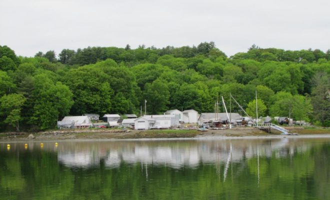 Boatyards large and small are catching up after a long winter and a chilly spring.