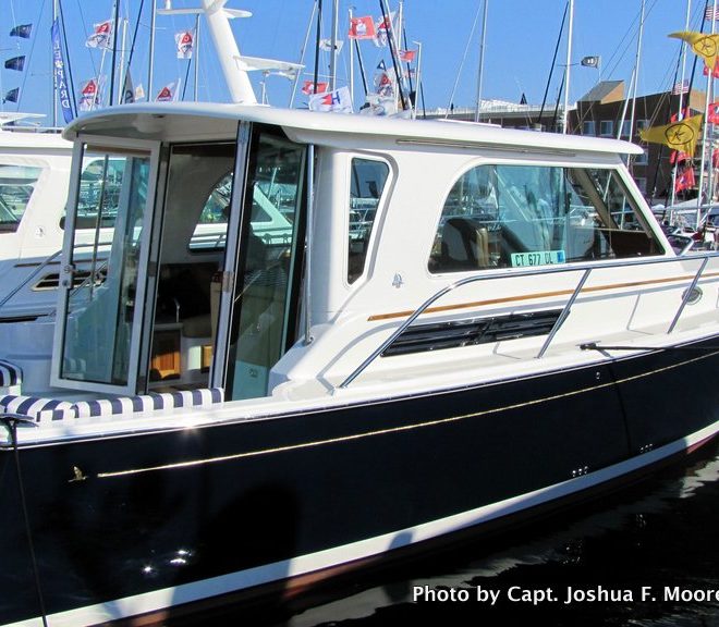 This Back Cove 37 looked like something I could be quite comfortable aboard.