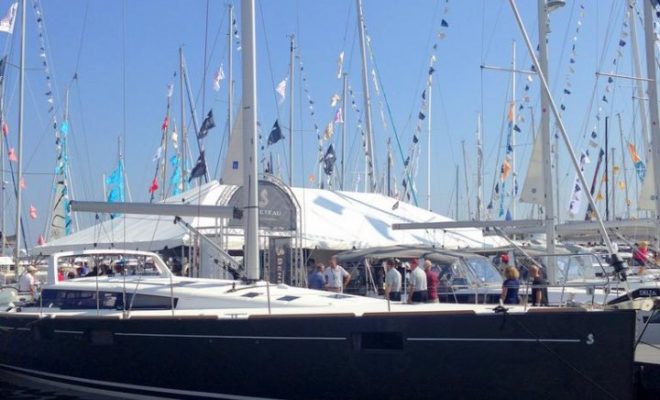 Beneteau Yachts always brings an impressive fleet to boat shows.