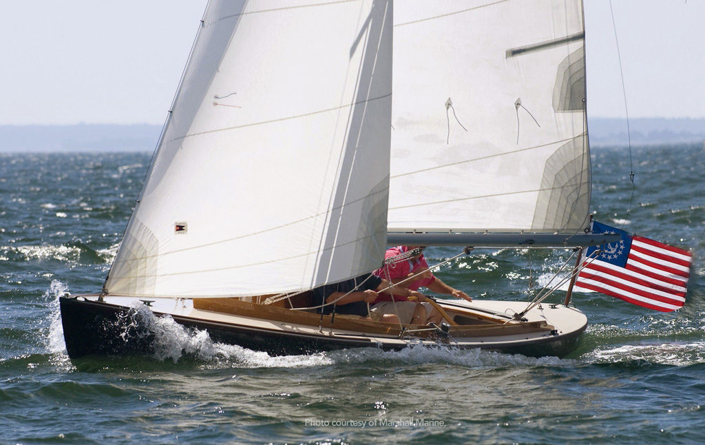 The Sakonnet 23, built by Marshall Marine