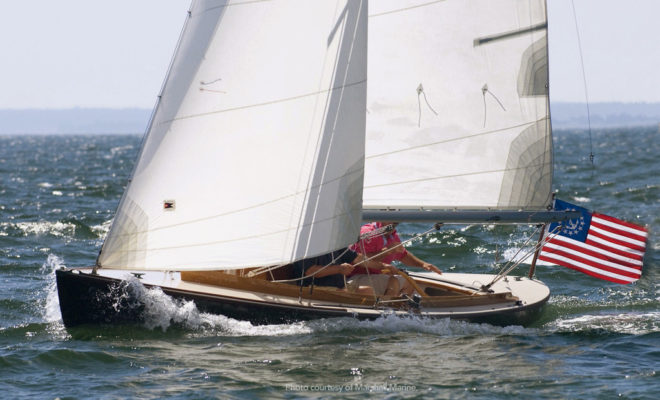 The Sakonnet 23, built by Marshall Marine