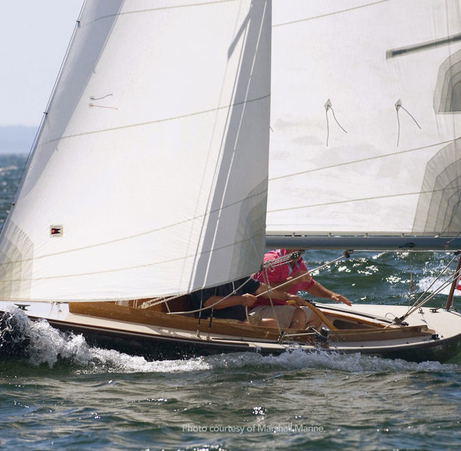 The Sakonnet 23, built by Marshall Marine