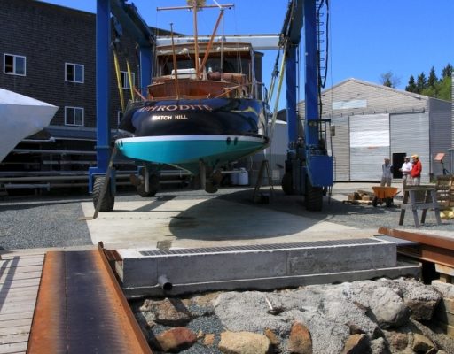 APHRODITE was originally used as a commuter yacht between Long Island and Wall Street.