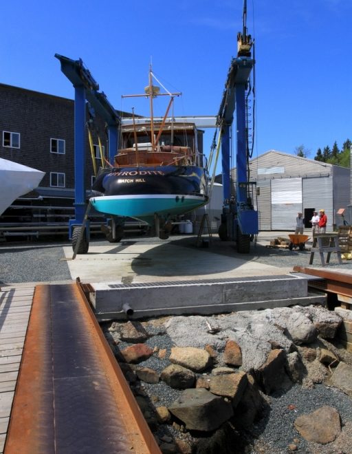 APHRODITE was originally used as a commuter yacht between Long Island and Wall Street.