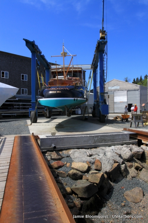 APHRODITE was originally used as a commuter yacht between Long Island and Wall Street.