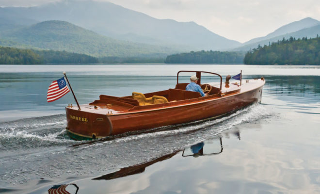 TARHEEL - 32' stock runabout designed and built by Consolidated Shipbuilding Corp., Morris Heights, NY, 1919