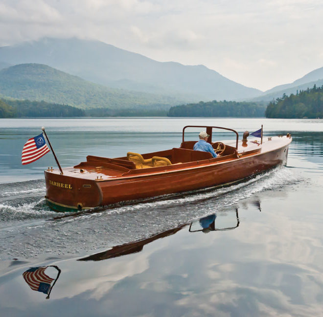 TARHEEL - 32' stock runabout designed and built by Consolidated Shipbuilding Corp., Morris Heights, NY, 1919