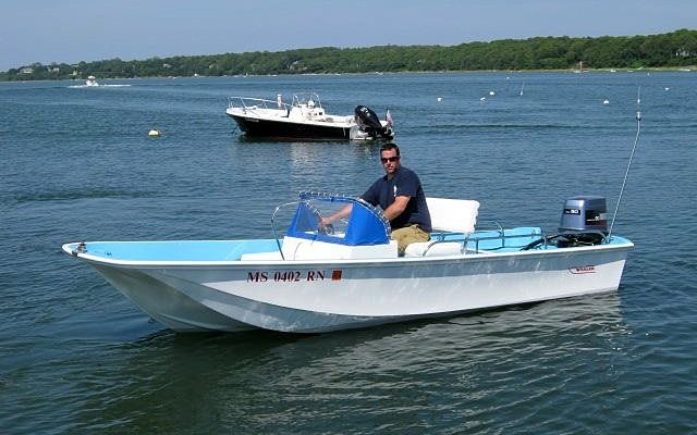 The crew at Nauset Marine has given a tired 1969 Boston Whaler Katama a new lease on life.