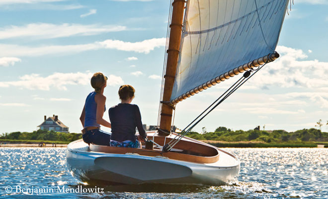 WINDWARD - 21'8" x 7'1" Great South Bay catboat designed and built by Gilbert M. Smith, Patchogue, New York, 1885