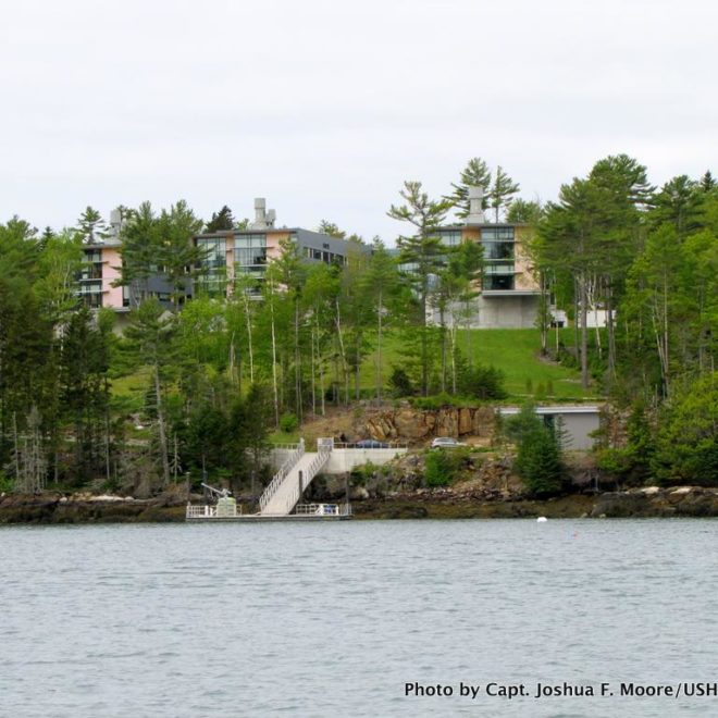 The brand-new Bigelow Laboratory in East Boothbay.