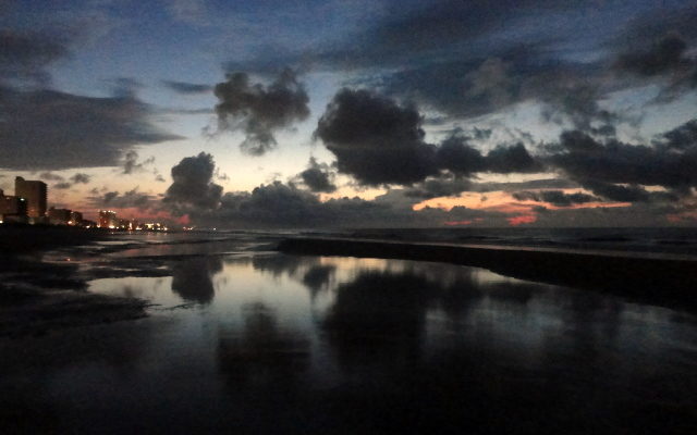 First Light at North Myrtle Beach, 9/13/2014.