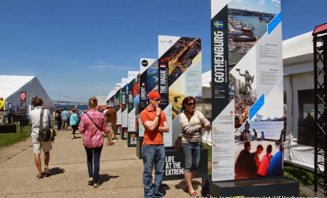 A visit to the Volvo Ocean Race Newport stopover village affords the chance to learn about other stopovers around the world.