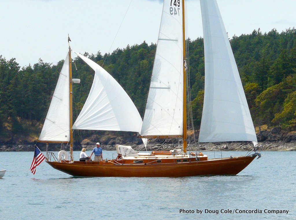 concordia yawl sailboat