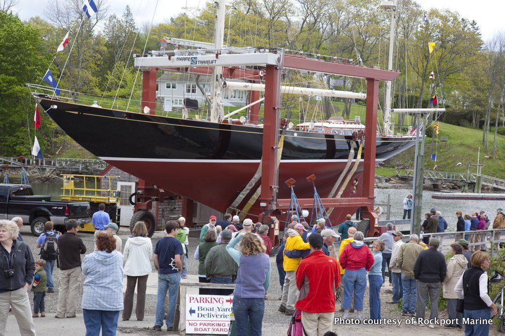 Bolero, a classic yawl recently restored at Rockport Marine, is featured in the program for the Antigua Classic Yacht Regatta.
