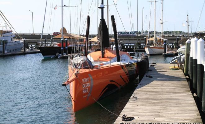 Team Alvimedica is currently docked at Newport Shipyard, in preparation for the second half of a double transatlantic run.