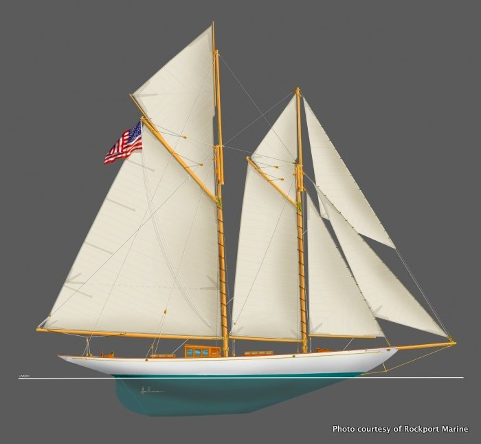 ADVENTURESS, an 83' Fife schooner, will be on display at the 10th annual Maine Boats, Homes & Harbors Show this summer.
