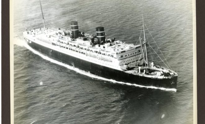 The MORRO CASTLE. Photo property of NJ Maritime Museum, Beach Haven, New Jersey.