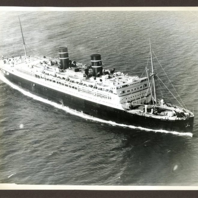 The MORRO CASTLE. Photo property of NJ Maritime Museum, Beach Haven, New Jersey.