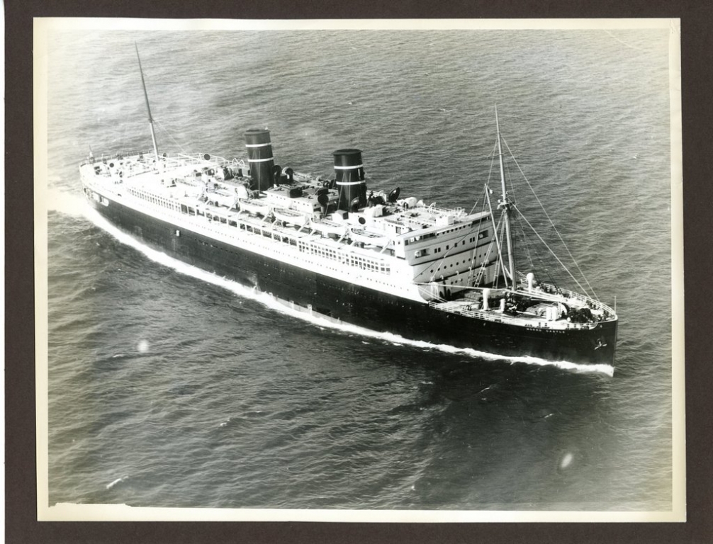 The MORRO CASTLE. Photo property of NJ Maritime Museum, Beach Haven, New Jersey.