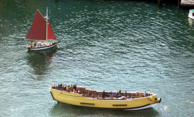 The rebuilt Beaver heads home to Boston after a significant rebuild in Gloucester.