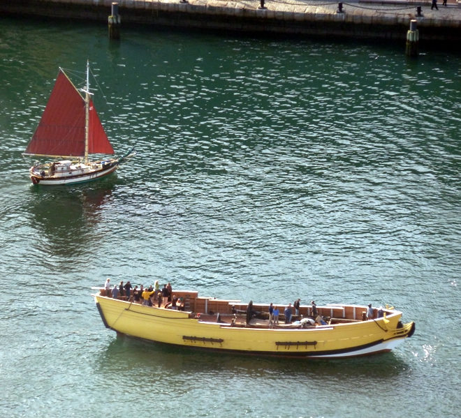 The rebuilt Beaver heads home to Boston after a significant rebuild in Gloucester.