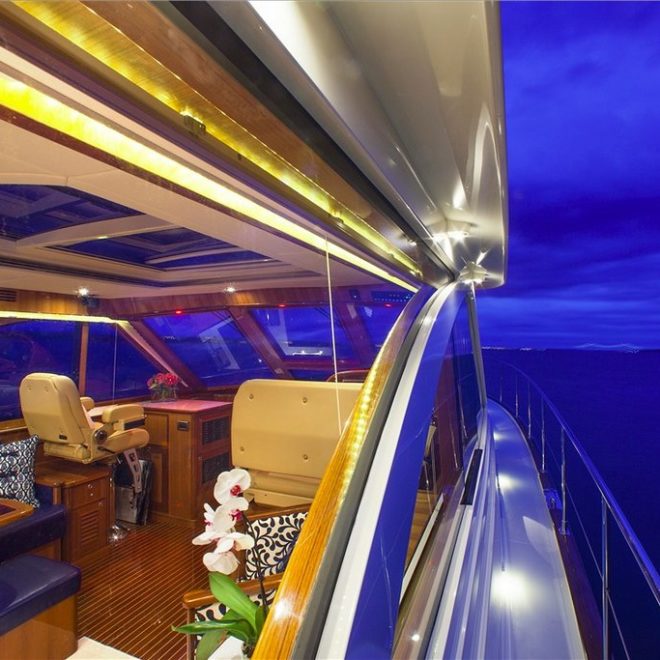 Hunt Yachts has unveiled a new ownership program to help owners of new motor yachts. Photo by Billy Black.