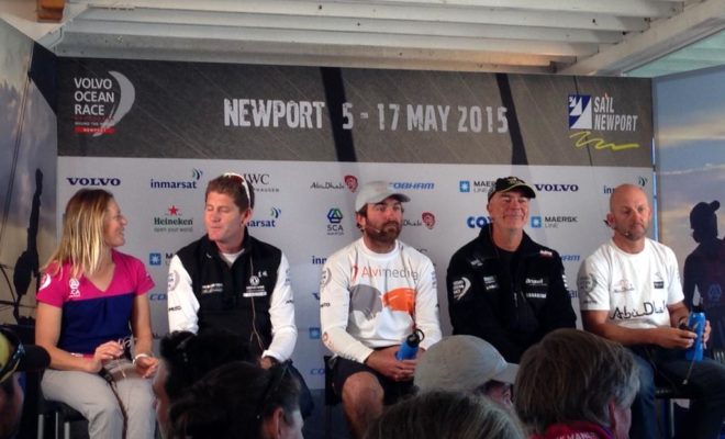 The skippers' meeting before and after each leg is always a highlight of the Volvo Ocean Race.