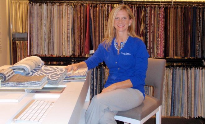 Krisha Plauche, owner and lead designer of Onboard Interiors, has opened a new showroom on Little Harbor in Marblehead, MA.