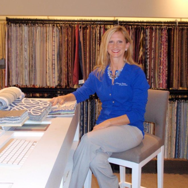 Krisha Plauche, owner and lead designer of Onboard Interiors, has opened a new showroom on Little Harbor in Marblehead, MA.