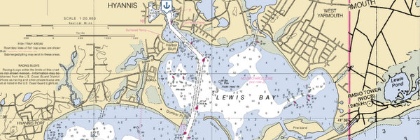 Hyannis Harbor Chart