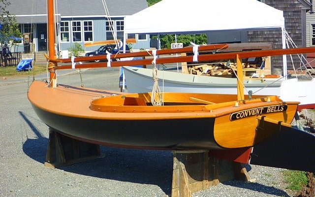 Few boats are as at home at the WoodenBoat Show as the Beetle Cat.