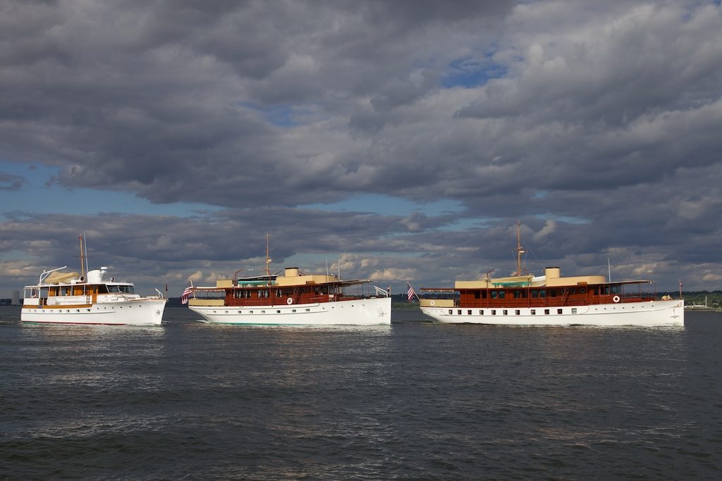 McMillen Yachts of Newport, RI, restored 3 Trumpy yachts, "Freedom", "Enticer" and "Glory".