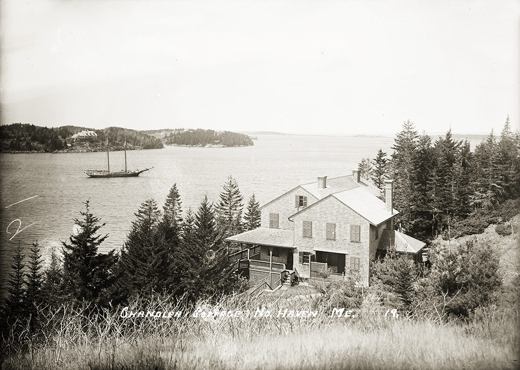 Schooner in western Thorofare, North Haven, ME