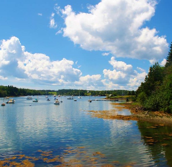August afternoon in Pulpit Harbor.