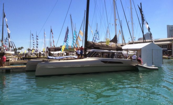 Gunboat has become one of the most talked-about new sailing yacht manufacturers in the world. This is the newest 55' model.