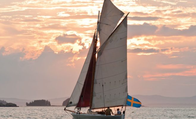 ELLY - 27' c 10'6" Kungsviken boat built on the southwest coast of Sweden, circa 1875