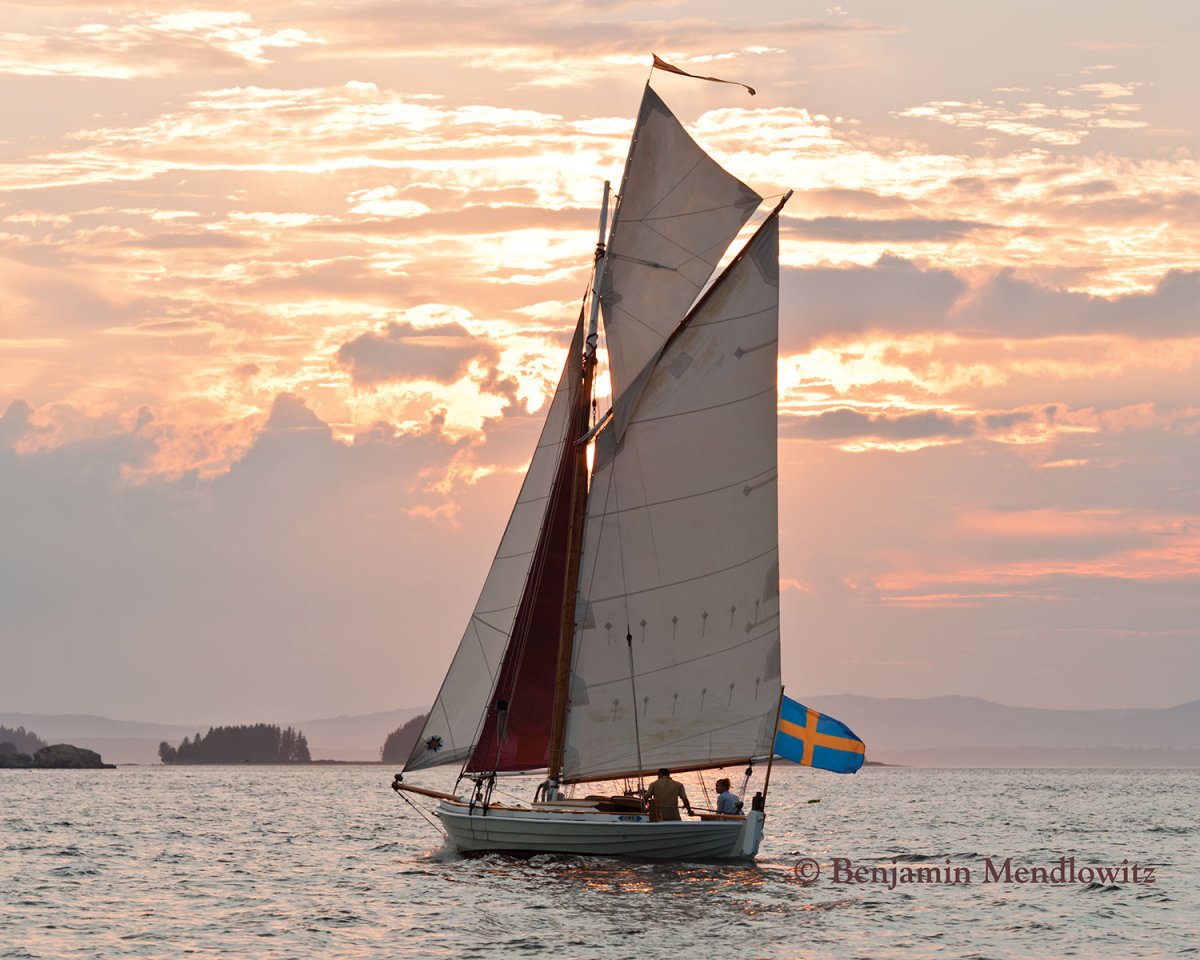 Final Sail of the Season on a Swedish Sloop US Harbors