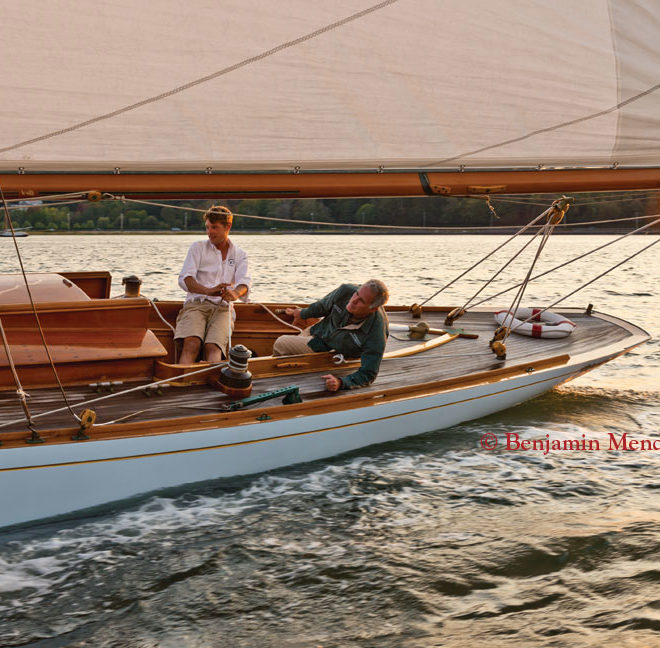 CLIO - 45'9" x 9'6" sloop designed by William Fife III and built by William Fife & Son, Fairlie, Scotland, 1921