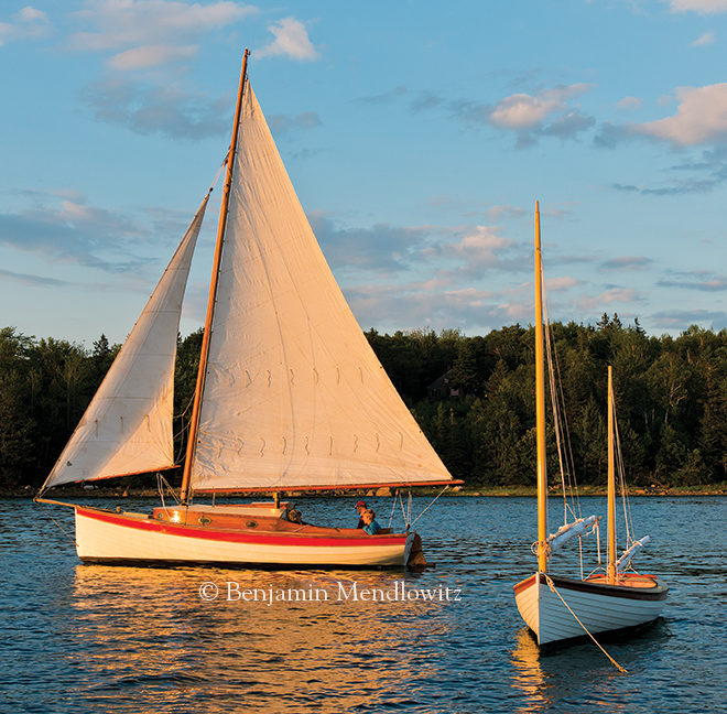 LILY - 22'0" x 7'9" keel/centerboard sloop and CUCKOO - 16'8" x 5'0" cat ketch daysailer