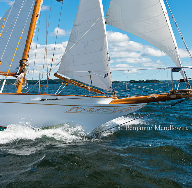 ROSA II - 38'4" x 10'4" cruising ketch designed by M. Rosenblatt & Son and built by Paul E. Luke, East Boothbay, Maine, in 1960.