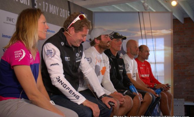The skippers in the Volvo Ocean Race have become a tight-knit group of sailors.