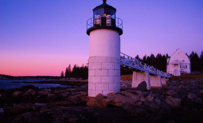 Marshall Point Lighthouse.