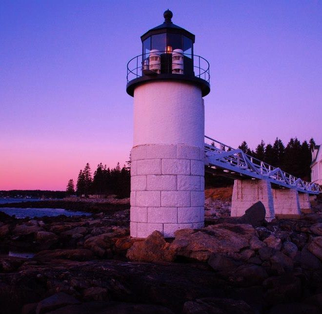 Marshall Point Lighthouse.