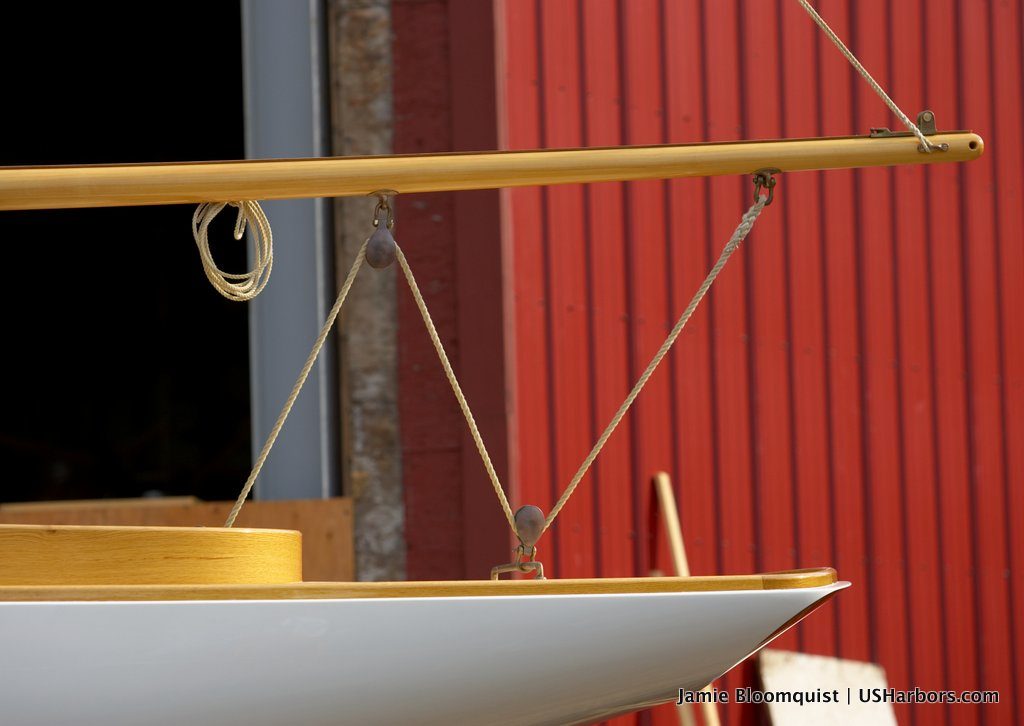 The winter covers are coming off, and the boatyards are getting lively. Sweet spring!