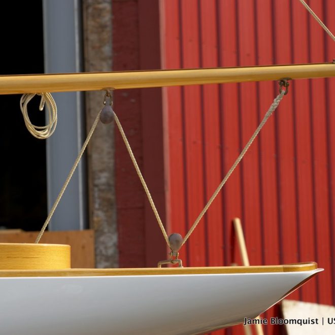 The winter covers are coming off, and the boatyards are getting lively. Sweet spring!